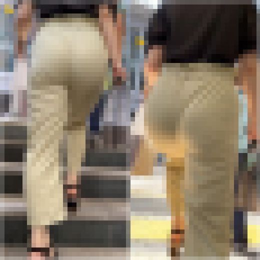 「凄く素晴らしいプニプニ桃尻OL２選(2名)」　サンプル画像1