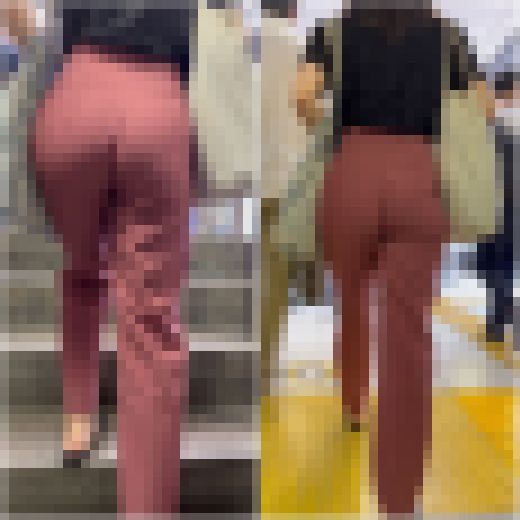 「凄く素晴らしいプニプニ桃尻OL２選(2名)」　サンプル画像3