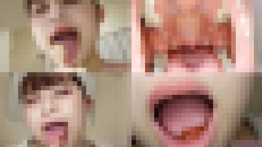 【口内フェチ】水原みそののマニアックな口内観察・口内フェチプレイ！【丸吞み】　サンプル画像1