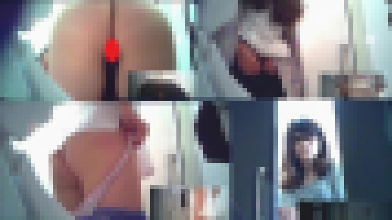 買い物中の美女を個室で サンプル画像