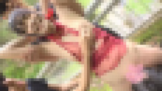 大自然で鬼畜共に犯される美女　サンプル画像2