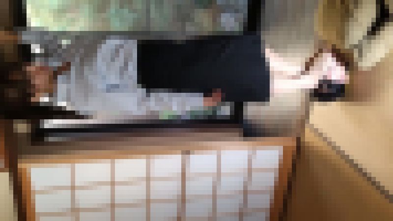 顔面足つぼマッサージ機になってみくちゃんのストッキング足で顔面踏みにじられたM男 サンプル画像