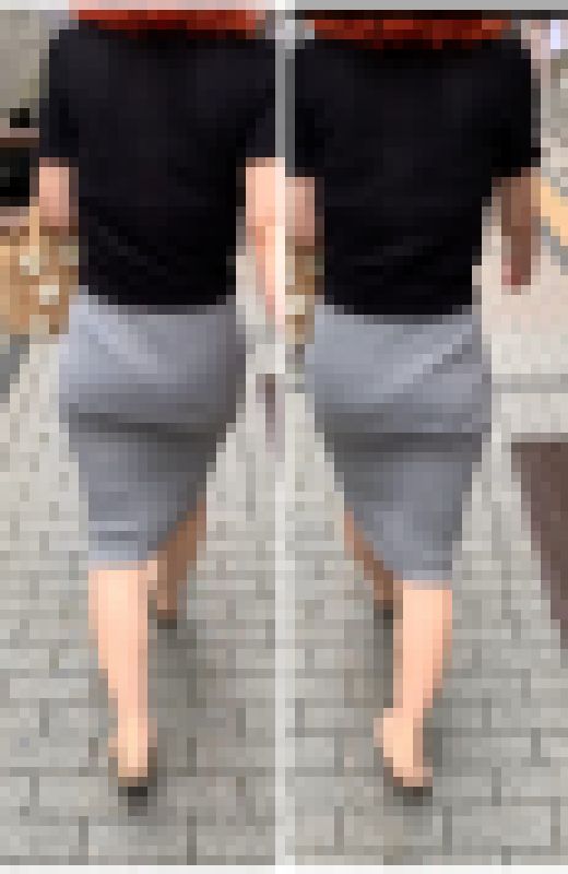 【OLシリーズ】ムニムニと柔らかいお尻を持った二人のＯＬの闊歩シーン【51】　サンプル画像3