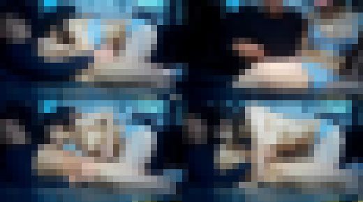 新作Fカップ美女車内で乳首コリコリしながら初めてのぎこちないパイズリ＆ノーハンドフェラし最後はごっくん　サンプル画像1