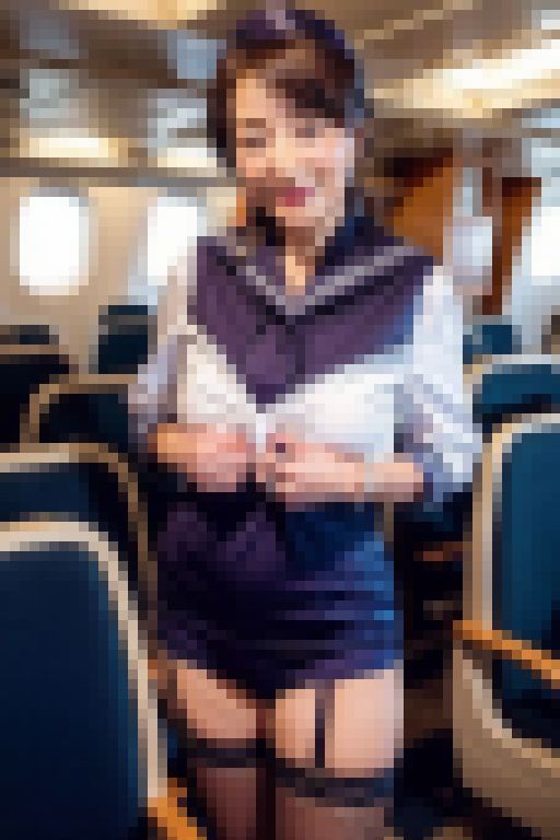 熟女キャビンアテンダント　サンプル画像2
