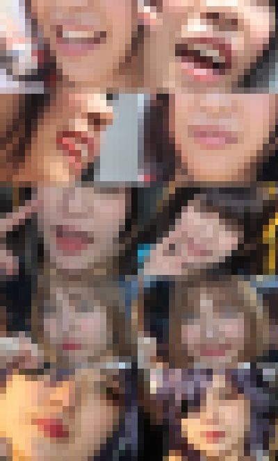 コスプレイヤーの顔面アップ073　サンプル画像1
