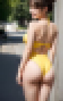 お尻にフォーカス vol001 水着で街ぶら編　サンプル画像1