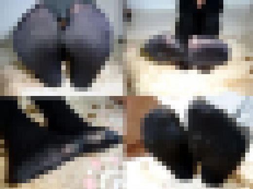 【セット】汗跡くっきり！酸っぱいタイツ！保育士さんのおみ足事情！足得編・1【個撮】　サンプル画像1