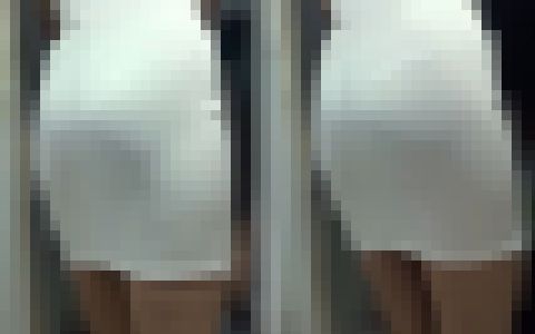 透けタイトスカートパンスト受付嬢OLさん　サンプル画像2