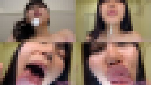 【舌フェチ唾フェチ】有加里ののかのエロ長い舌・唾・口の臭い堪能コース1　サンプル画像1