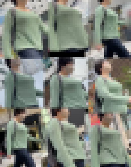 【通スピ＆スロー】ぽちゃ系ロケットな着衣巨乳様をロックオン！　サンプル画像1