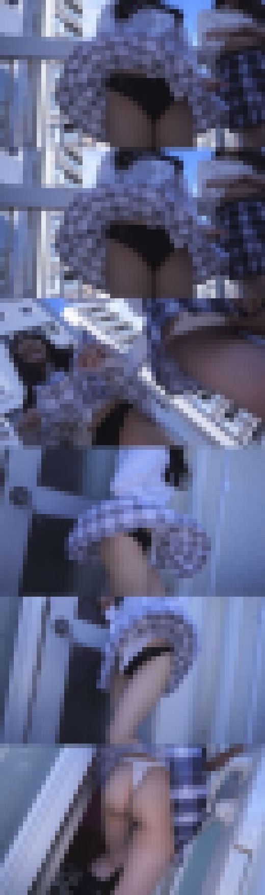 超高画質FHD動画 モンロー女●高生!暴風でパンツ丸見え サンプル画像3