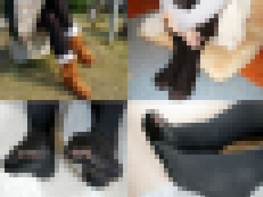 Sランク美人に授かった恵みの臭。湯けむりタイツ。タイツ慕情編・1【個撮】 サンプル画像1