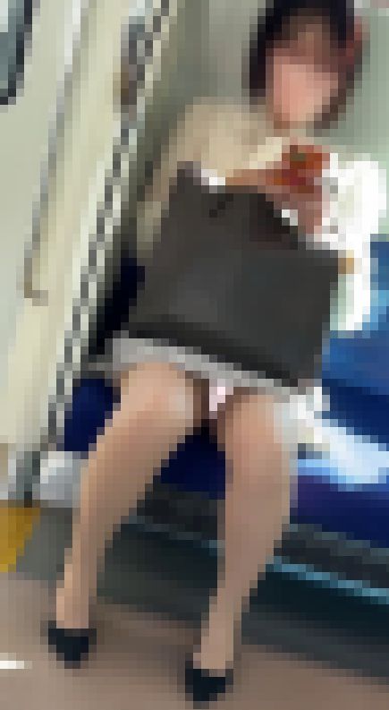 【ガ】OLのパンスト浅履き　サンプル画像1