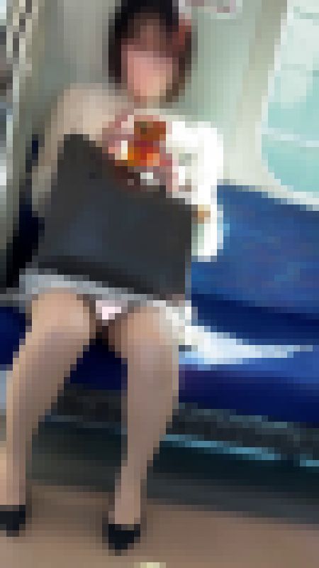 【ガ】OLのパンスト浅履き　サンプル画像2