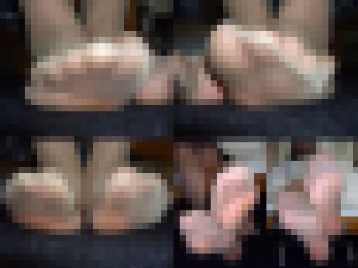 素敵な発酵臭♪受付嬢の足事情！ベージュ編・2【個撮】　サンプル画像1