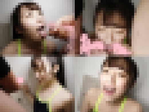 【制服女子アナル②】生意気盛りのメスガキを尻穴教育！競泳水着でザーメン漬け→２穴サンドイッチカンでザーメンぶっかけ！【個撮】　サンプル画像1