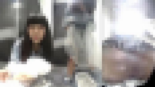 和式個室の美女を真下からじっくり観察　サンプル画像3