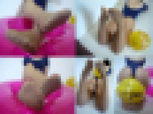 コミケ放浪記。キュートなリオさんのお尻と足裏！汗ばむレオタード編・2【個撮】　サンプル画像1