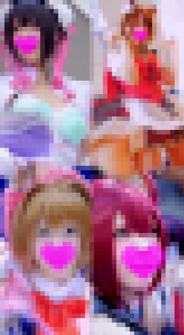 Vol.3[訳あり] コミックマーケット コミケ,コスプレイヤー 4人セット サンプル画像