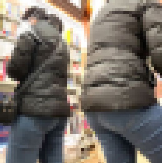 かっこ良すぎる冬の孤高デニム【街中風景077】 サンプル画像2