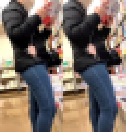 かっこ良すぎる冬の孤高デニム【街中風景077】 サンプル画像3