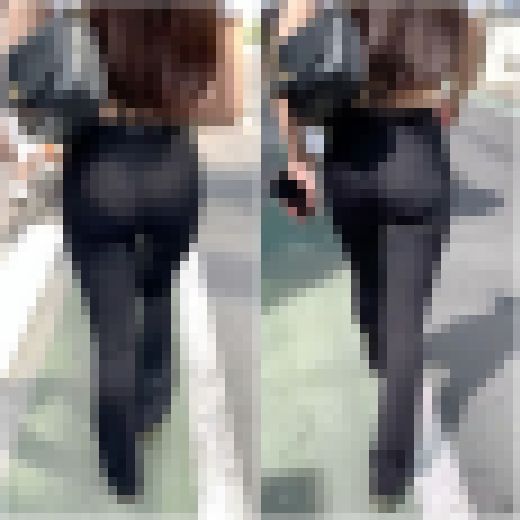 「超薄いブラックパンツ！極上スタイルの美女(1名)」　サンプル画像3