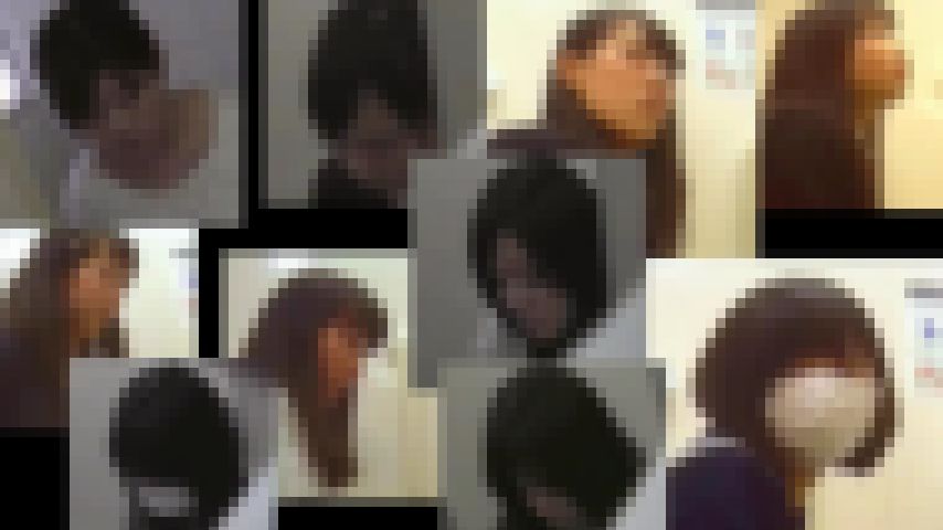 若い美女が押し寄せる和式個室４　オマケ付き サンプル画像