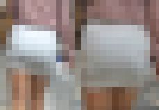 ぴちぴち透けタイトスカートお姉さん サンプル画像