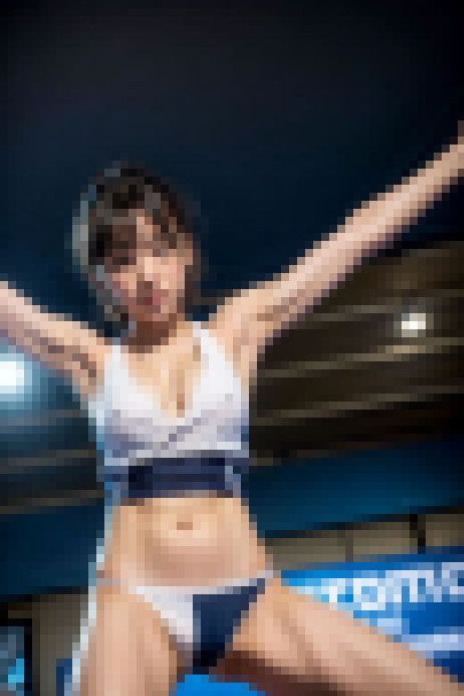 躍動する露出アスリートたち（美女陸上選手）　サンプル画像3