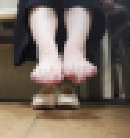 ４Ｋ★禁断臭！美人ピアノ講師のヒールバレエパンプス12時間素足履きに絶句！絶叫！ サンプル画像