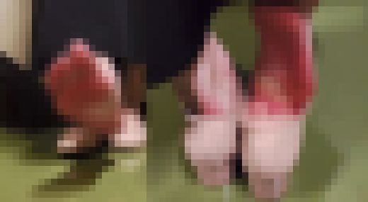 ４Ｋ★禁断臭！美人ピアノ講師のヒールバレエパンプス12時間素足履きに絶句！絶叫！　サンプル画像3