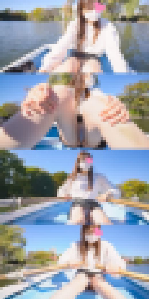 『ボートでデート』のニセTV番組企画でお嬢様なフレンチガーリー素人モデルさんのパンチラ撮影！　サンプル画像2