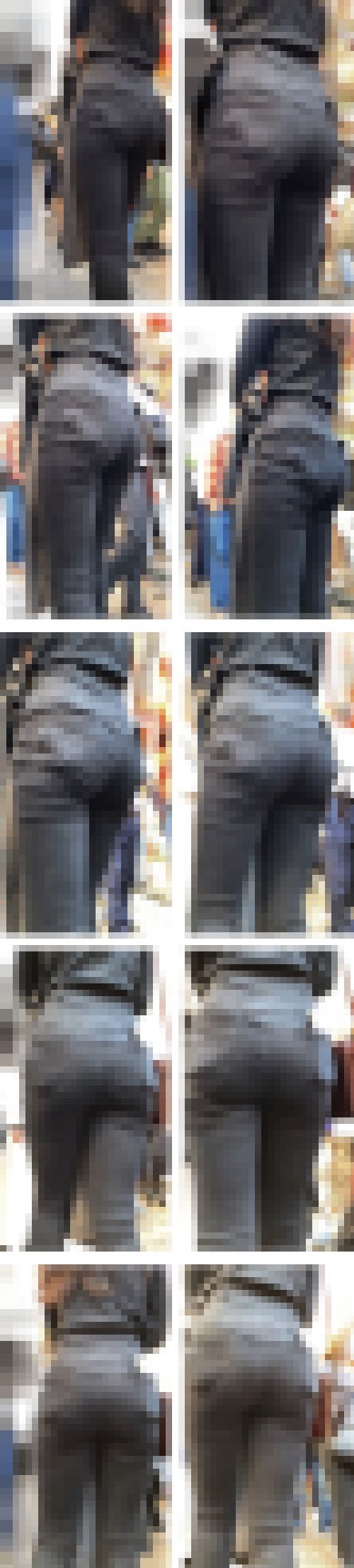 Fad20@黒ハイウエストスキニーパンツ『順光の黒はもはや黒ではないがとにかくエロい！』　サンプル画像2