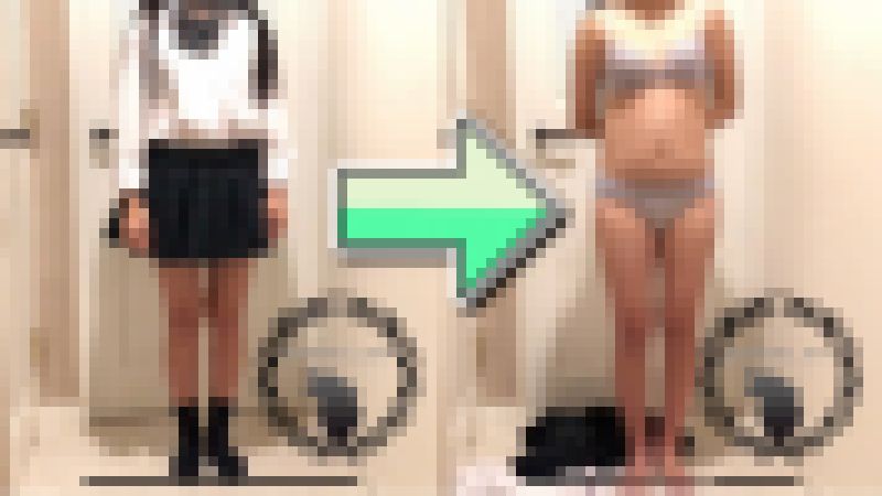 ホテルで童顔な制服女学生を下着姿まで脱がしたらムチムチえろボディーだった サンプル画像