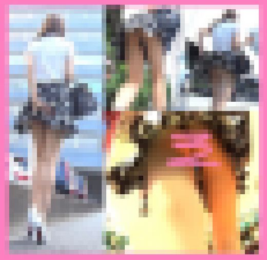 ◆◇通行人もびっくりな風チラを魅せつけるお姉さんを盗撮！◆◇ サンプル画像