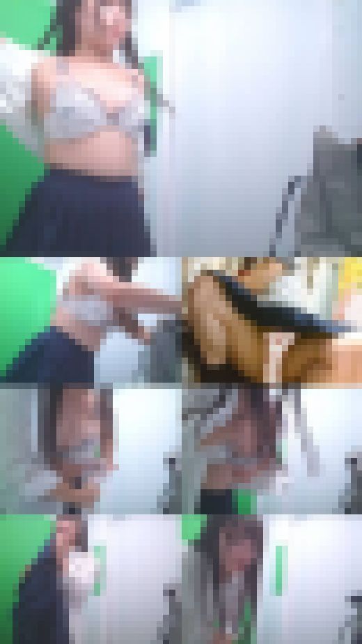 【高画質】癒し系仲良しKちゃんの大股大開脚M字GET！そしてさらに制服生着替えまでGETしたお宝映像！　サンプル画像3