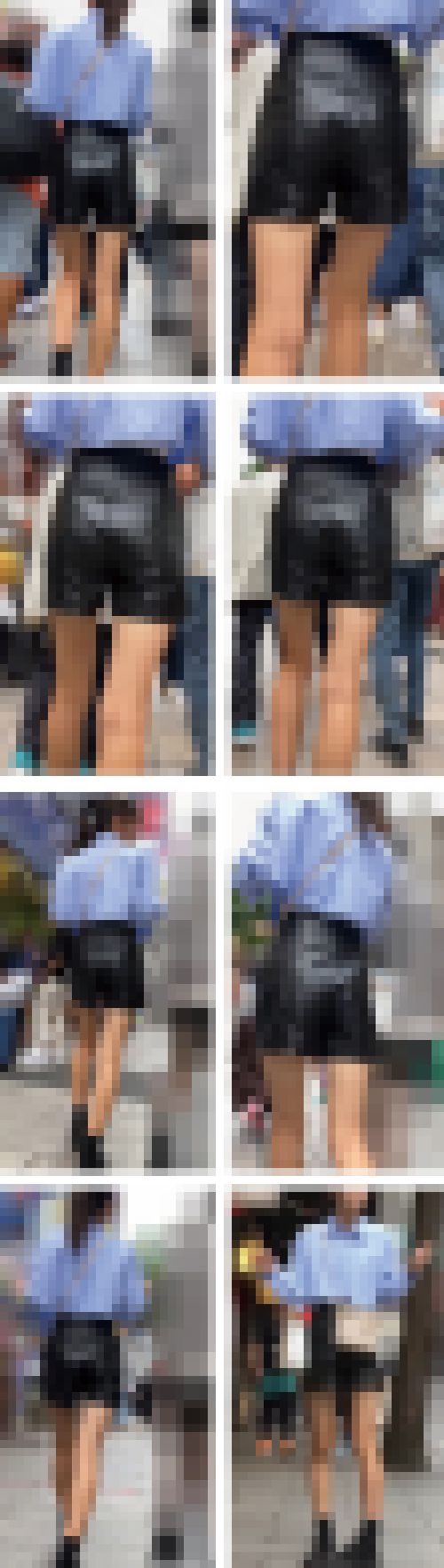 Fad23@レザーショートパンツ『眼力猛者ならこう言うね…「オレなら脳内で完璧に下半身パンイチにできるぜぃ！」』　サンプル画像3