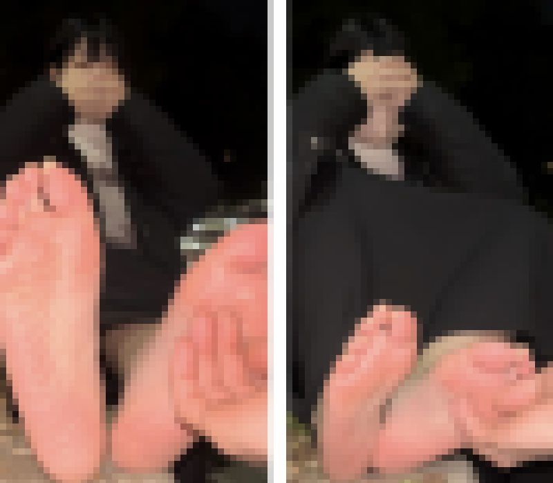 清楚系美女24cm激弱足裏くすぐり！4分49秒 サンプル画像