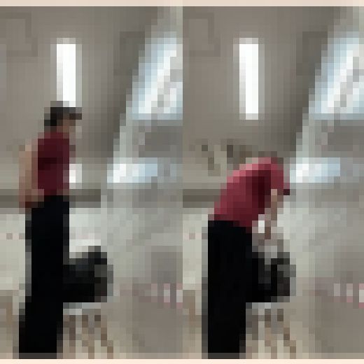 【女子更衣室／潜入】職場の同僚の着替えをバッチリ目撃！！（mp4）　サンプル画像3