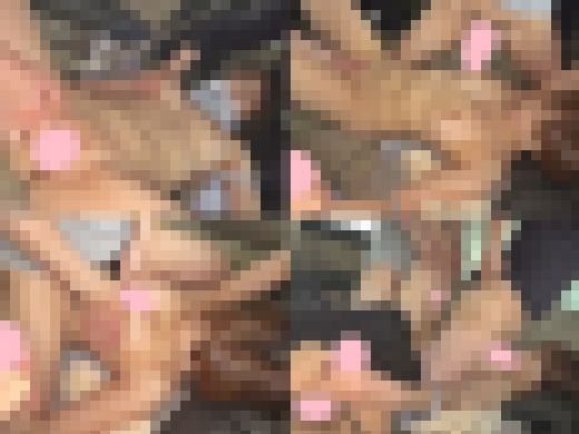 パイスラがエロい安産型デカ尻の主婦が目に付いたので拉.致って数人でマワした【胸糞リンカン注意】　サンプル画像2