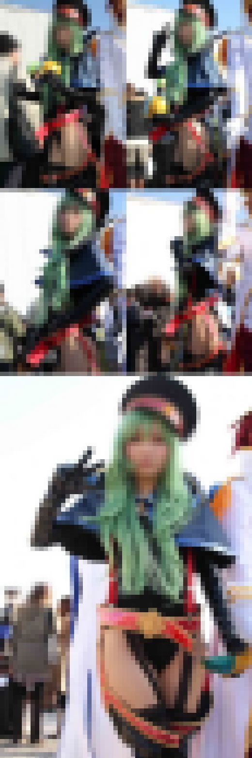 【写真】コミケで魅せた美女のハイレグコスプレ！STAR DRIVER 輝きのタクト ワタナベ・カナコ／頭取　高画質158枚！　サンプル画像3