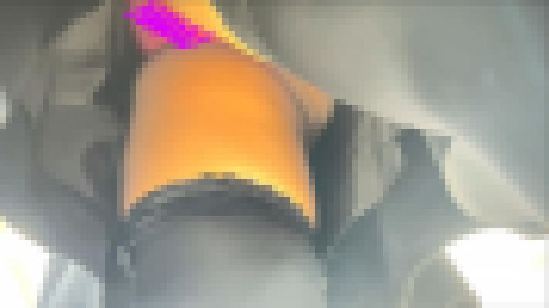 【働くお姉さん1】レースニーハイのピンクPお姉さん サンプル画像