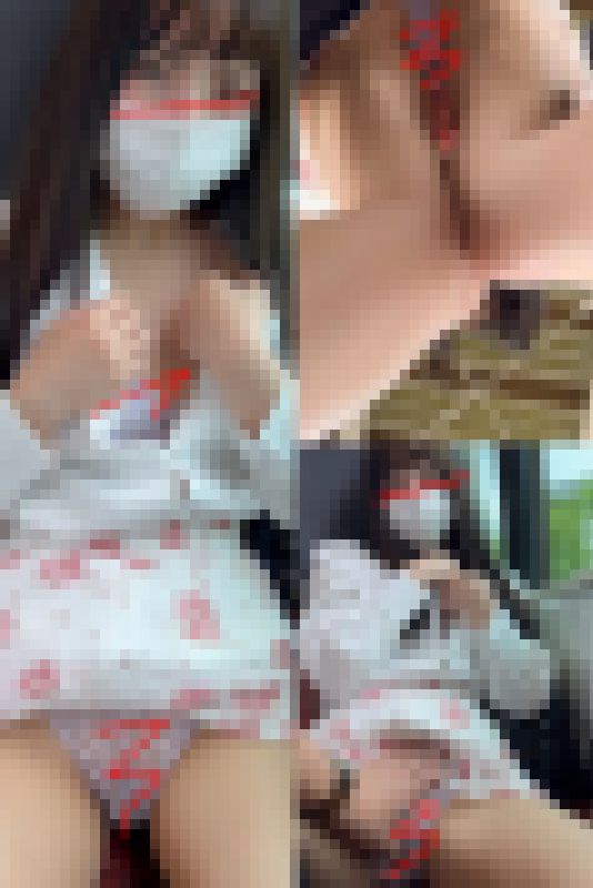 （顔モ無し）嫌がるJDちゃん痴○パンチラ☆ サンプル画像