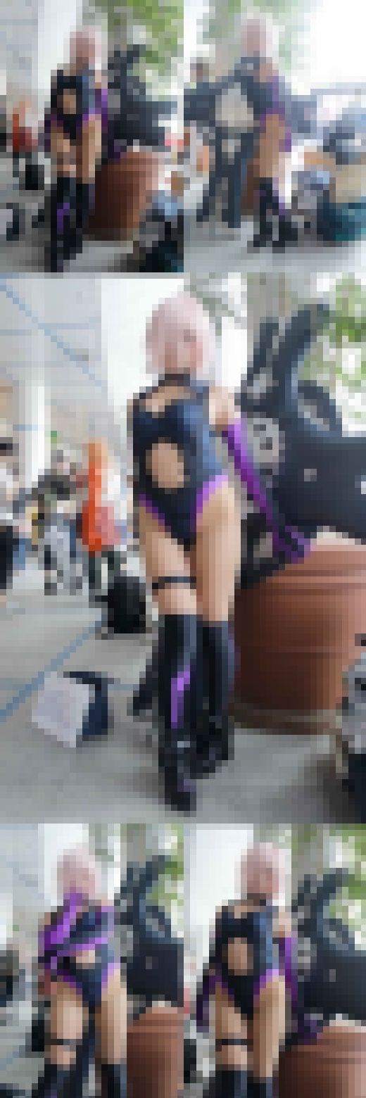 【写真】肉感的なムチムチ腰回りがセクシーなマシュ・キリエライト/Fate/Grand Order 超盛り316枚! サンプル画像3