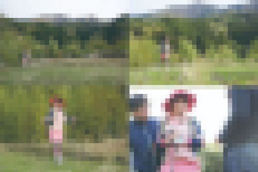【野外露出】キャンプしてたら単独山ガールが彷徨っていたので一緒に楽しい事をした‼　サンプル画像1