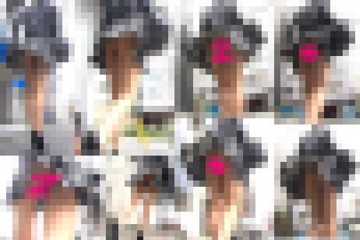 ◆◇神風でお姉さんのミニスカートがフワッと捲れた瞬間を盗撮！！◆◇　サンプル画像3