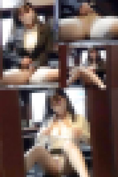 過去最大の爆乳OL♡撮影ばれしたのに美巨乳と純白Tバックを見せつけ♡　サンプル画像2