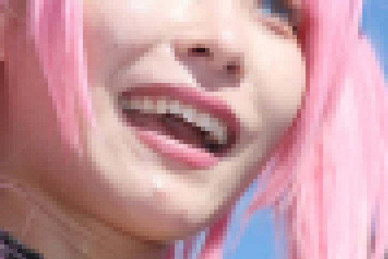 コスプレイヤーの顔面アップ177 サンプル画像