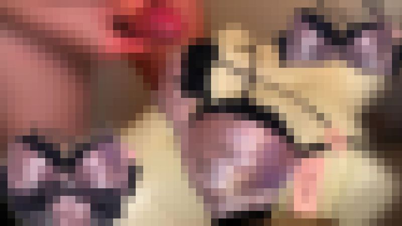 【4K】★パンティ・ブラジャーぶっかけ4発★ サンプル画像